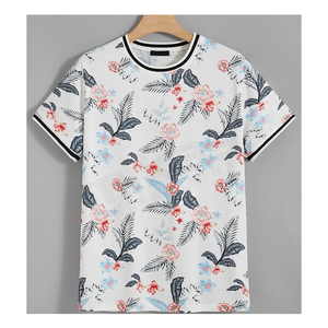 Haute qualité grande taille couleur unie à manches courtes séchage rapide hommes partout imprimé Sublimation graphique t-shirts - Product Image 5