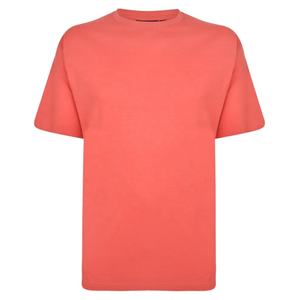 Alta calidad en blanco impresión personalizada de marca 100% algodón cuello redondo de talla grande hombres camiseta de alta calidad en blanco impresión personalizada - Product Image 1