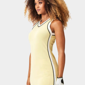 Custom Wholesale Women's Golf <b>Dresses</b> OEM/ODM Spandex/Cotton Silk Screen Printed Lightweight Quick Dry Sportswear - Product Image 4