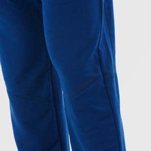 Time-Shift Lightweight <b>Waterproof</b> Teal <b>Trousers</b> for Men XL Size Mid Cotton Woven Colored Pleat for Outdoor Spring Activities - Product Image 5