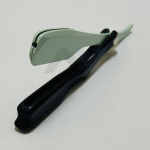 Navaja de Afeitar Profesional Estilo Pinch, Mango Plegable de Plástico, Cuchilla de Afeitar de un Solo Filo para Hombres - Product Image 5