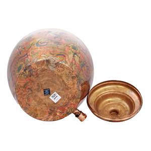 IndianArtVilla Copper Water Pot, Water Dispenser Printed Flower Design Matka for Storage and Everyday Use, 13000 ML - Product Image 5