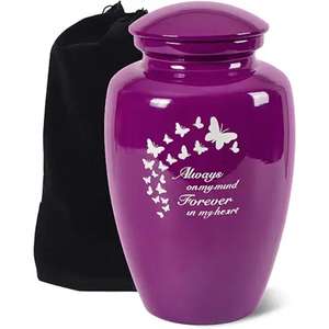 Diseño impresionante, urna de cremación para adultos, mesa decorativa para funerales, urnas de cremación grandes y recuerdo para cenizas de entierro - Product Image 1