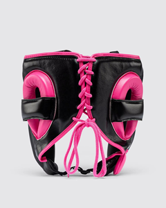 Nuevo protector de cabeza de cara profesional de lucha MMA Protector de cabeza de boxeo para entrenamiento de Kickboxing Protector de cabeza de media cara Diseño personalizado - Product Image 3