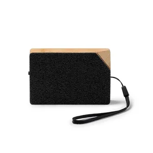 ลำโพงไร้สาย Ixia Bamboo พร้อมวัสดุ RPET ที่ยั่งยืน สำหรับของขวัญส่งเสริมการขายและของขวัญทางธุรกิจ - Product Image 5