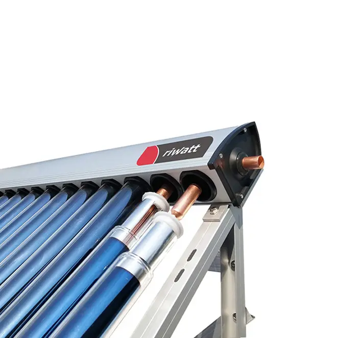 Riwatt 15 2030チューブ真空管ヒートパイプスプリット加圧太陽熱温水器用高圧ソーラーコレクター