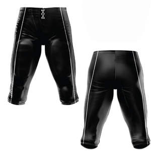 Camiseta de fútbol americano personalizada al por mayor, uniforme juvenil transpirable personalizado de manga corta, ropa de práctica con impresión sublimada - Product Image 4