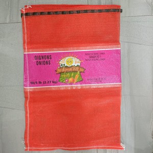 Sacs en filet Leno PP de haute qualité pour l'emballage de fruits frais, de bois de chauffage, de pommes de terre, d'<span class=keywords><strong>ail</strong></span>, d'oignons et de légumes - Product Image 5