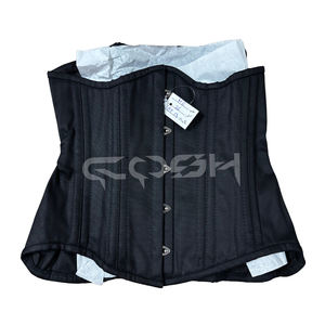 Corsé Moldeador de Cintura de Algodón Negro al por Mayor Más Vendido para su Inventario - Product Image 1