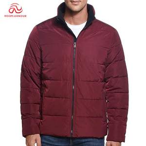 New Style Hot Selling Price Mens Puffer Jacket Light <b>Weight</b> Winter Warm Puffer Jacket Solid Color Puffer Jackets - Product Image 1