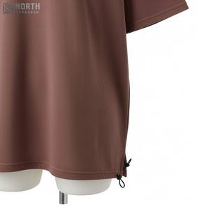 Camiseta de Gran Tamaño con Hombros Caídos, 230g, Personalizable al por Mayor, 100% Algodón, Estilo Vintage Lavado al Ácido para Hombre - Product Image 5