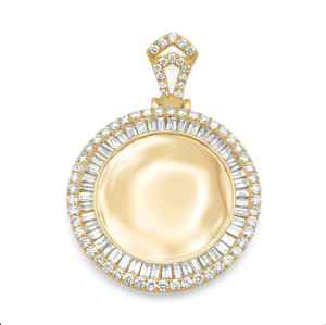 สร้อยคอจี้เพชรเงิน925คลาสสิกเหนือกาลเวลาเครื่องประดับสัญลักษณ์สันติภาพที่สง่างามเหมาะสำหรับชุดสตรีทแวร์ทุกวัน - Product Image 2