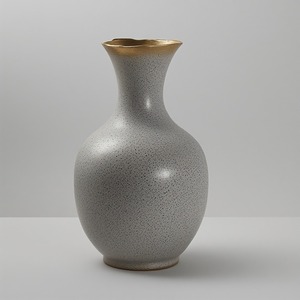 Polished Decorative Metal Vase Crafted By Artisans For Seasonal <b>Flower</b> <b>Display</b> And Home Styling Elegance - Product Image 1