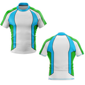 Maillot de rugby sur mesure unisexe toutes couleurs de qualité supérieure/maillot de rugby coupe ajustée personnalisé à manches courtes - Product Image 6