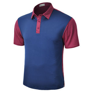 Camisetas de Hombre, Tejido Sólido, Liso, Antiarrugas, Secado Rápido, Diseño de Cuello en Contraste, Camisetas de Golf Henley, Nuevo Diseño, Secado Rápido - Product Image 5