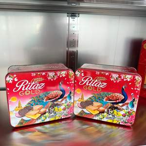 กล่องดีบุกมิ้นท์สำหรับใส่ชาพร้อมฝาปิดทำจากโลหะรูปทรงสี่เหลี่ยมนูนเป็นรูปทรงสี่เหลี่ยมขนาดเล็กสามารถพิมพ์ลายเองได้ - Product Image 4