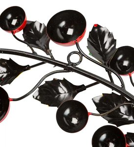 Guirnaldas de guirnaldas de adornos navideños artesanales en atractivas cuentas de ganchillo de metal de PVC para fiestas, última colección - Product Image 5