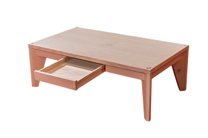 Mesa de Centro de Madera de Hinoki Japonesa Duradera con Acabado Natural - Product Image 5