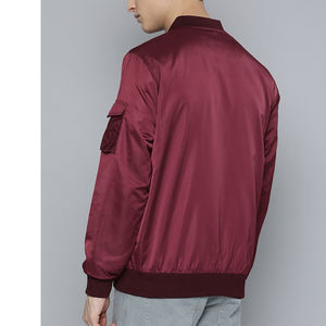 Vente en gros Nouveau design élégant Offre Spéciale veste d'automne de haute qualité Bomber personnalisée pour hommes Veste softshell imperméable en duvet de ski uni - Product Image 3
