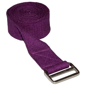 Correa de Yoga de algodón transpirable, respetuosa con el medio ambiente, material de estiramiento largo y flexible para la práctica diaria - Product Image 5