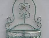 Support mural en fer pour pot de fleur, panier en métal, support pour plantes pour la maison et le jardin, affichage de balcon intérieur - Product Image 2