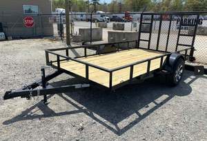 Brand New Premium Utility <b>Trailer</b> 5 x 12 Landscape Utility <b>Trailer</b> 3K High Sides Fast and Reliable Delivery - Product Image 2