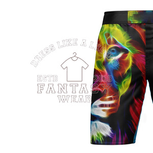 FANTASY WEAR 2026 Shorts Deportivos Premium para Entrenamiento de MMA y Grappling, Shorts Clásicos de MMA para Grappling y Fitness con Diseño Personalizado - Product Image 3