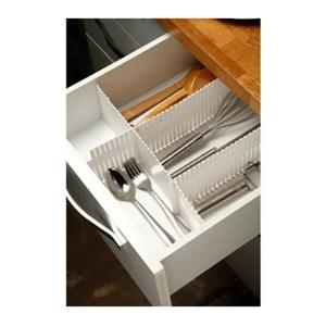 Organizzatore cassetto regolabile 4 pezzi 10X40 Cm Deco Bella Organizer cassetto