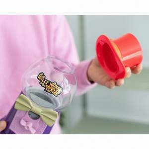 Distributeur automatique Willy Wonka de haute qualité en plastique, métal et bois, avec machine à billes et machine de boxe, garantie 1 an - Product Image 1