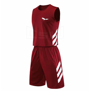 Uniforme de maillot de basket-ball pour hommes de conception OEM 2025 de haute qualité et à bas prix avec option de taille plus - Product Image 2
