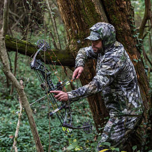ชุดยูนิฟอร์มลายพรางสำหรับงานกลางแจ้ง ชุดล่าสัตว์ เสื้อแจ็คเก็ตฝึกซ้อม เสื้อผ้ากันน้ำสำหรับล่าสัตว์ ผลิตโดยผู้ผลิต OEM - Product Image 4