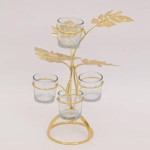 Portavelas votivo de Metal de alta calidad con estilo, otros candelabros y linternas para la decoración navideña del hogar - Product Image 2