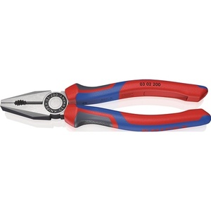 คีมปากแหลมขัดเงา KNIPEX ขนาด 200 มม. พร้อมด้ามจับหลายส่วนประกอบ เครื่องมืออเนกประสงค์ - Product Image 1