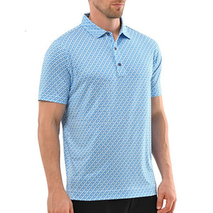 Camisetas de polo de alta calidad Camisetas de Polo de manga corta personalizadas con estampado de pantalla personalizado para hombres 100% algodón Casual Patrón personalizado gratis - Product Image 6