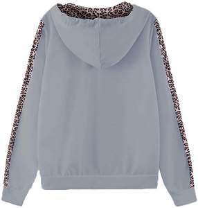 Ensemble deux pièces survêtement pour femmes veste à fermeture éclair haut et pantalon à jambes larges jogging assis - Product Image 1