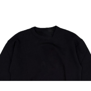 Sweat-shirt d'hiver personnalisé pour femme, écologique, coupe-vent, respirant, en polaire polyester/coton, col rond, avec devant gaufré/brodé - Product Image 4