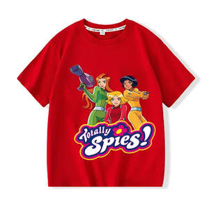 T-shirt de dessin animé Totally Spies pour enfants en tissu jersey imprimé - Product Image 6