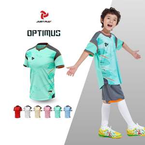 Meilleures ventes Ensemble de maillots de football de luxe de haute qualité pour enfants, conception de logo personnalisée Optimum JP pour les jeunes joueurs de football - Product Image 5