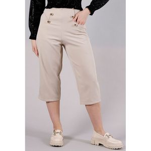 <span class=keywords><strong>Pantaloni</strong></span> da <span class=keywords><strong>Donna</strong></span> TOPSHOW in Crepe di Cotone e Poliestere, Vestibilità Ampia, con <span class=keywords><strong>Bottoni</strong></span> Decorativi e Tasche <span class=keywords><strong>Laterali</strong></span> - <span class=keywords><strong>Pantaloni</strong></span> Rosa Cipria all'Ingrosso - Product Image 3