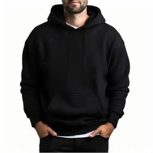 Primavera otoño moda hombres y mujeres Casual pulóveres Color sólido Sudadera con capucha Top cómodo y elegante - Product Image 6