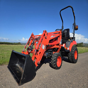 Nouveau tracteur compact Kioti NS6010 HST de 60 CV avec transmission hydrostatique 4x4, équipement agricole diesel, prêt pour le chargement, en vente maintenant - Product Image 1