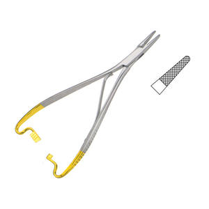 Alta calidad 24cm/9 1/2 \ "Mathieu TC alicates ortodoncia Dental instrumentos quirúrgicos soportes de agujas de ortodoncia pinzas de acero - Product Image 4