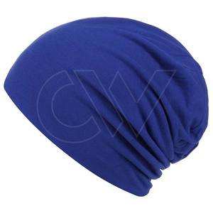 Venta caliente azul Ultra suave moda gorros algodón Unisex gorros sombrero - Product Image 1