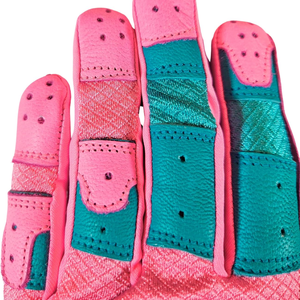 Gants de frappeur de baseball en cuir Cabretta haut de gamme personnalisés, adhérence professionnelle, couleur personnalisée, fermeture auto-agrippante, respirants, écologiques - Product Image 3