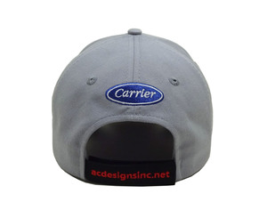 Gorra de béisbol OEM con logotipo bordado 3D personalizado de fábrica de Vietnam, gorra gris deportiva de 6 paneles, gorra de exterior con cierre ajustable - Product Image 3