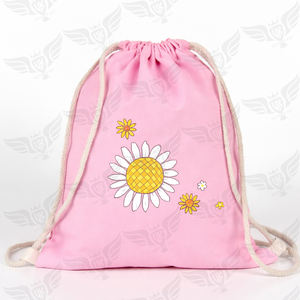 Sac à cordon personnalisé avec logo imperméable en nylon Oxford polyester Sac de sport de plein air Sac à dos à cordon Sac de natation - Product Image 2