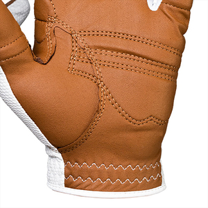 Guantes de golf de piel de oveja Cabretta con logotipo personalizado para hombre, empuñaduras protegidas antideslizantes transpirables, escena deportiva aplicable - Product Image 3
