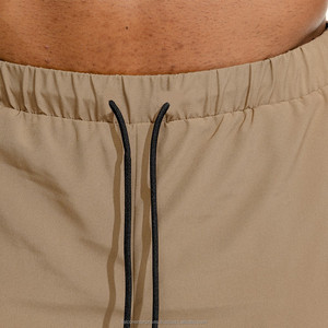 Shorts Deportivos Casuales para Mujer, Transpirables, de Secado Rápido, de Lana, Poliéster/Algodón, Bordados, 2 en 1 - Product Image 3