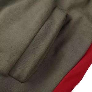 ชุดกีฬาผ้าโพลีเอสเตอร์ผ้าฝ้ายโพลีเอสเตอร์ชุดฝึกออกกำลังกายวิ่งออกกำลังกายสำหรับผู้ชายออกแบบโลโก้ได้ตามต้องการ - Product Image 2