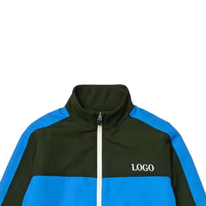 Vente en gros d'usine de vêtements pour enfants 2 pièces survêtements personnalisés à fermeture éclair pour enfants ensemble 2 pièces pas cher survêtement pour enfants - Product Image 4